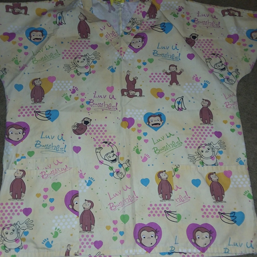 Scrub tops - lot of 5